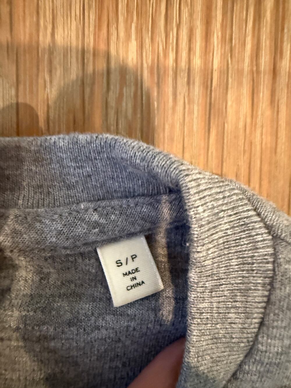 Mens Frame Long sleeve grey top